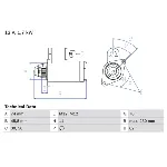 Starter BOSCH 0 986 025 130 IC-D6417B