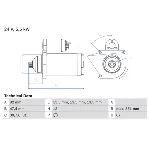 Starter BOSCH 0 986 025 450 IC-D8C926
