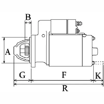 Starter CARGO CAR110256 IC-G0W47D