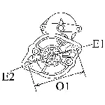 Starter CARGO CAR111461 IC-G0W2ZS