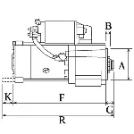 Starter CARGO CAR111534 IC-G0W2ZW