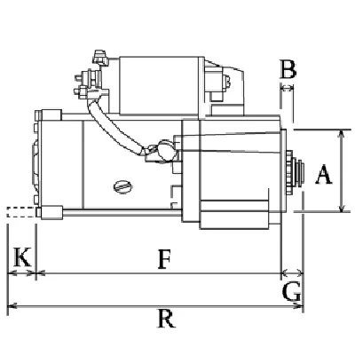 Starter CARGO CAR112083 IC-G0W3QO