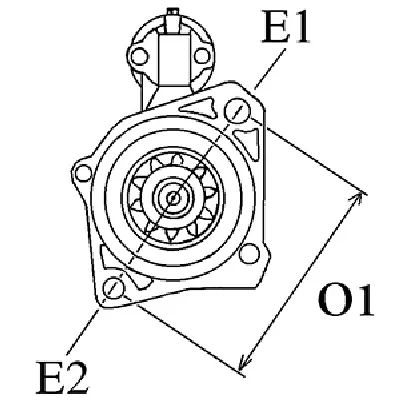 Starter CARGO CAR112388 IC-G0W52Z