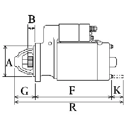 Starter CARGO CAR112446 IC-G0W3X4