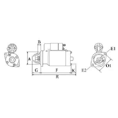 Starter CARGO CAR114144 IC-G0WD1P