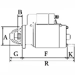 Starter CARGO CAR115641 IC-G0WNF5