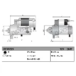 Starter DENSO DSN1223 IC-E4594D