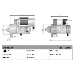 Starter DENSO DSN1235 IC-E1182E