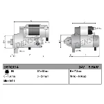 Starter DENSO DSN2014 IC-F649F6