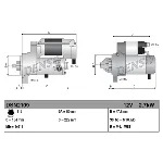 Starter DENSO DSN2109 IC-G0KWFA