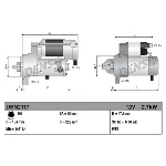 Starter DENSO DSN2117 IC-G0KE2S