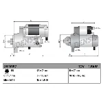 Starter DENSO DSN987 IC-E45944