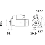 Starter LETRIKA MS 139 IC-DC1566