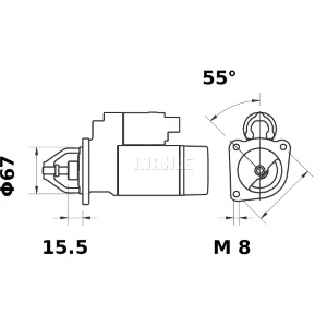 Starter LETRIKA MS 181 IC-DC1583