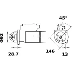 Starter LETRIKA MS 267 IC-DC15C2