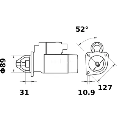 Starter LETRIKA MS 277 IC-DC15CC