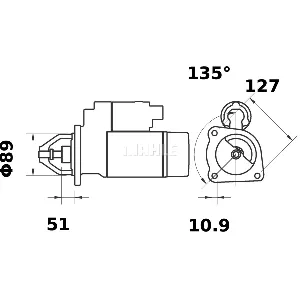 Starter LETRIKA MS 34 IC-DC1609