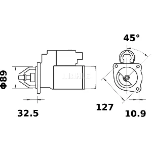 Starter LETRIKA MS 347 IC-DC1610