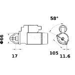 Starter LETRIKA MS 414 IC-DC164C