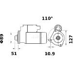 Starter LETRIKA MS 452 IC-DC166A