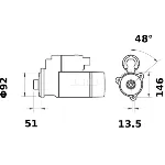 Starter LETRIKA MS 64 IC-DC16DC