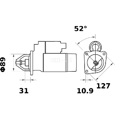 Starter LETRIKA MS 65 IC-DC16E2