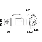 Starter LETRIKA MS 79 IC-DC16FD