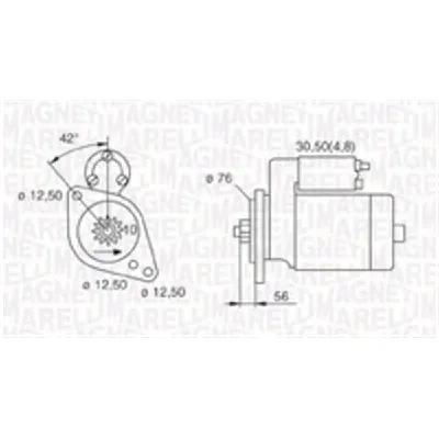 Starter MAGNETI MARELLI 063521230120 IC-B86069