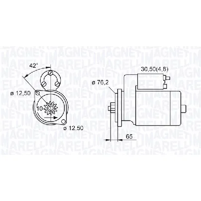 Starter MAGNETI MARELLI 063521230140 IC-B8606A