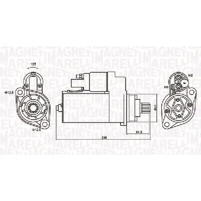 Starter MAGNETI MARELLI 063721405010 IC-E31341