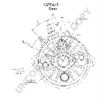 Starter PRESTOLITE ELECTRIC PE 1327A471 IC-C6B54B