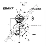 Starter PRESTOLITE ELECTRIC PE 35258790 IC-C39B5E
