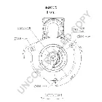 Starter PRESTOLITE ELECTRIC PE 860305 IC-C67B1A