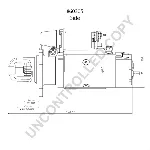 Starter PRESTOLITE ELECTRIC PE 860305 IC-C67B1A
