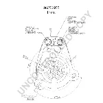 Starter PRESTOLITE ELECTRIC PE 860506 IC-C67B24