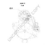 Starter PRESTOLITE ELECTRIC PE 860814 IC-C6B27D
