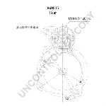 Starter PRESTOLITE ELECTRIC PE 860815 IC-C67B1F