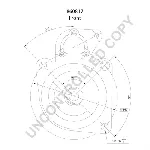 Starter PRESTOLITE ELECTRIC PE 860817 IC-C6B27F