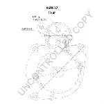 Starter PRESTOLITE ELECTRIC PE 860817 IC-C6B27F