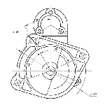 Starter PRESTOLITE ELECTRIC PE 861037 IC-C4E9D1