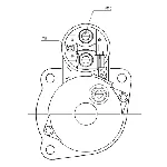 Starter PRESTOLITE ELECTRIC PE 861038 IC-C6B287