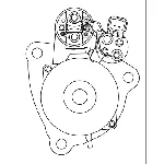 Starter PRESTOLITE ELECTRIC PE 861040 IC-C6B288