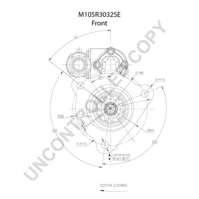 Starter PRESTOLITE ELECTRIC PE M105R3032SE IC-C67B3A