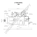 Starter PRESTOLITE ELECTRIC PE M105R3510SE IC-C6BA10
