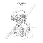 Starter PRESTOLITE ELECTRIC PE M105R3510SE IC-C6BA10