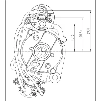 Starter PRESTOLITE ELECTRIC PE M90R3538SE-V IC-G0QF6U