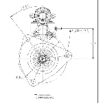 Starter PRESTOLITE ELECTRIC PE M90R3540SE IC-C4B931