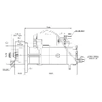 Starter PRESTOLITE ELECTRIC PE M90R3547SE-V IC-F80924