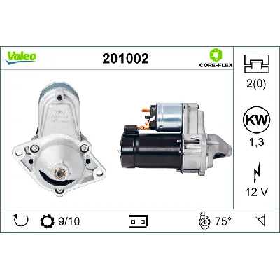 Starter VALEO VAL201002 IC-G0OLHO