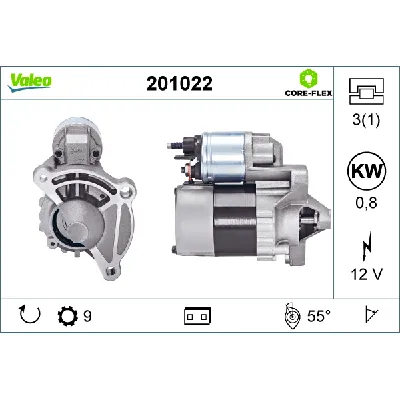 Starter VALEO VAL201022 IC-G0OLI8